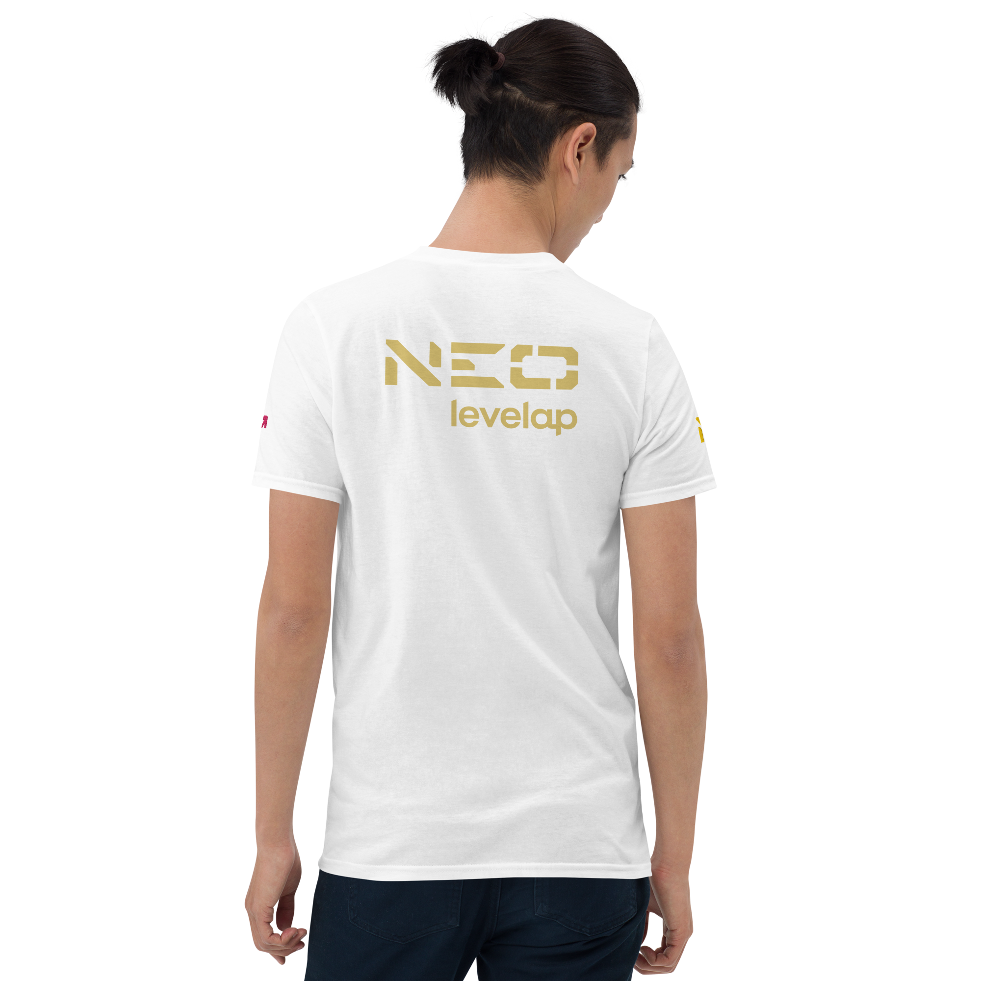 Camiseta blanca trasera