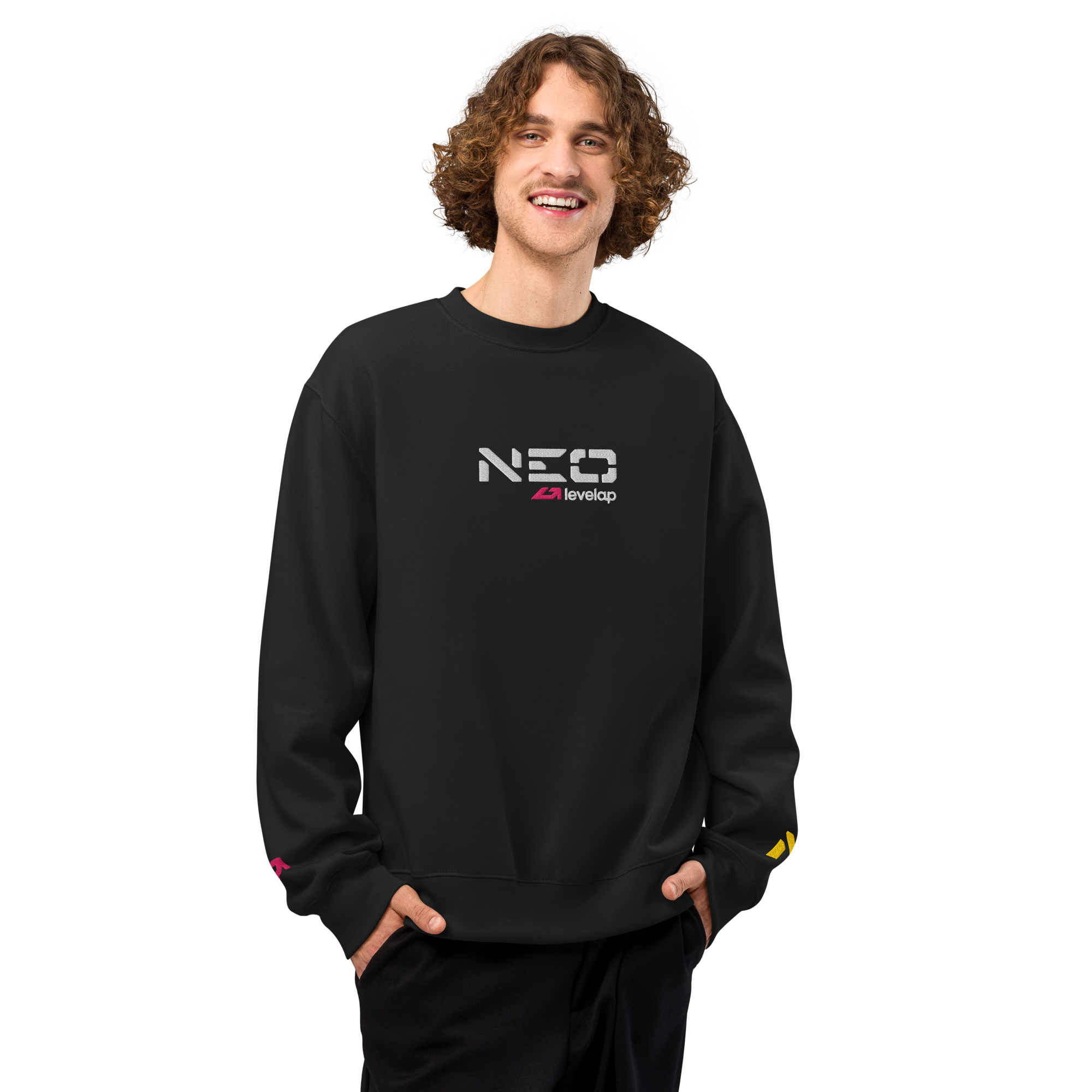 Sudadera oversize vintage frontal