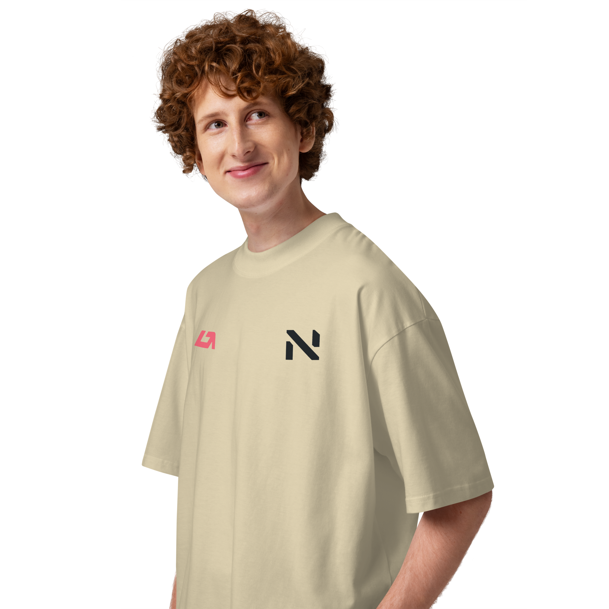T-shirt oversize stone izquierda