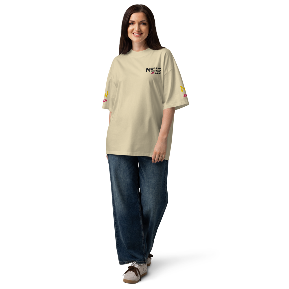 T-shirt oversize 3 stone frontal 2